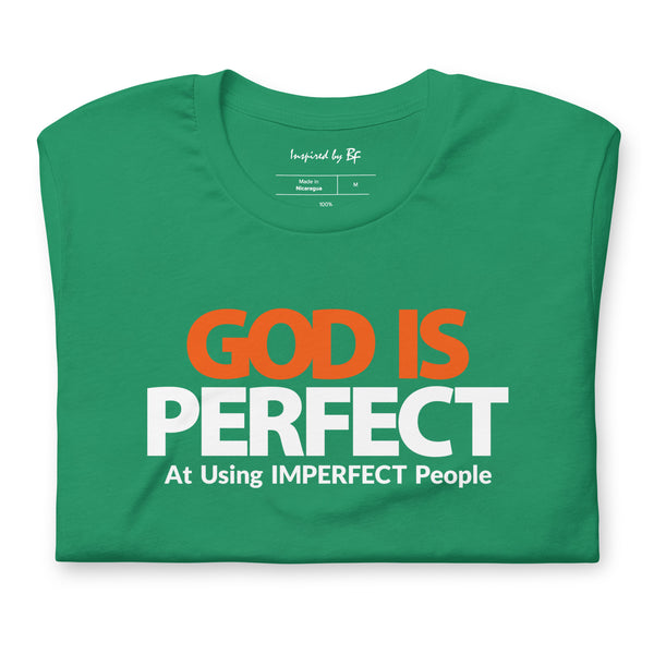 God is Perfect at Using Imperfect People | Short-Sleeve Unisex T-Shirt