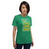 Your Struggle is Your Signal For Change | Short-Sleeve Unisex T-Shirt | Black & Yellow