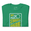 Your Struggle is Your Signal For Change | Short-Sleeve Unisex T-Shirt | Black & Yellow