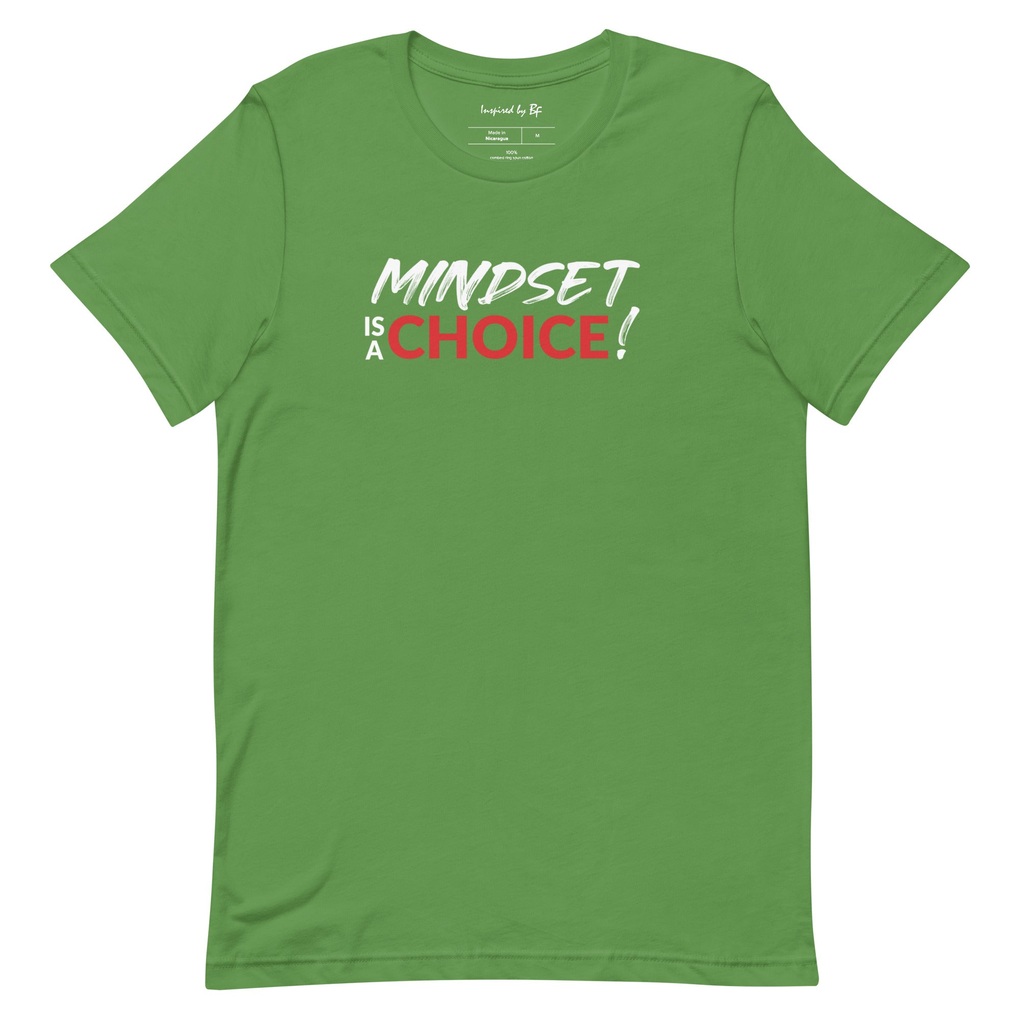 Mindset Is A Choice | Short-Sleeve Unisex T-Shirt