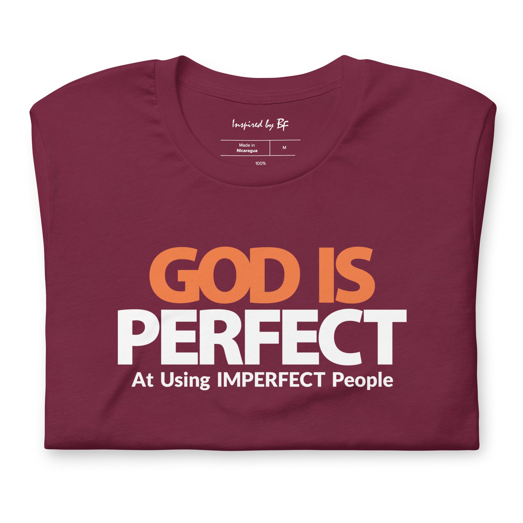God is Perfect at Using Imperfect People | Short-Sleeve Unisex T-Shirt