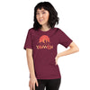 I'm Living Yahweh | Short-Sleeve Unisex T-Shirt | Ruby