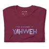 I'm Doing It Yahweh | Unisex Short Sleeve T-Shirt | Amethyst