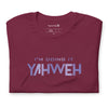 I'm Doing It Yahweh | Unisex Short Sleeve T-Shirt | Amethyst