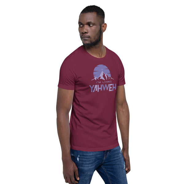 I'm Living Yahweh | Short-Sleeve Unisex T-Shirt | Amethyst