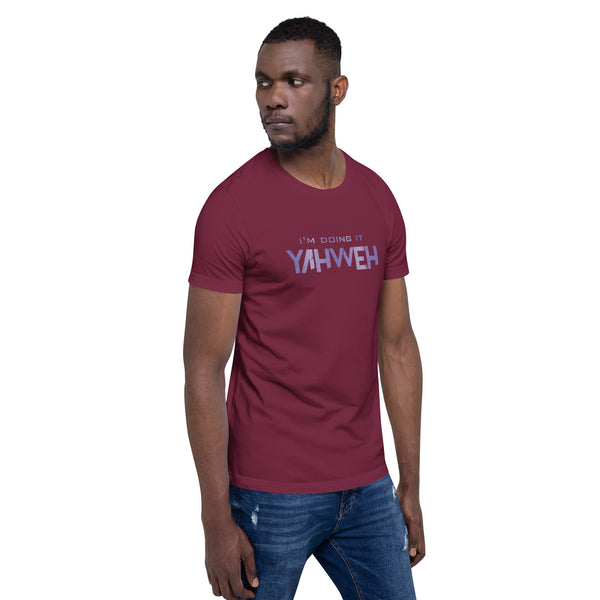 I'm Doing It Yahweh | Unisex Short Sleeve T-Shirt | Amethyst