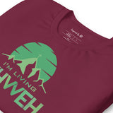 I'm Living Yahweh | Short-Sleeve Unisex T-Shirt | Emerald