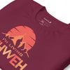 I'm Living Yahweh | Short-Sleeve Unisex T-Shirt | Ruby