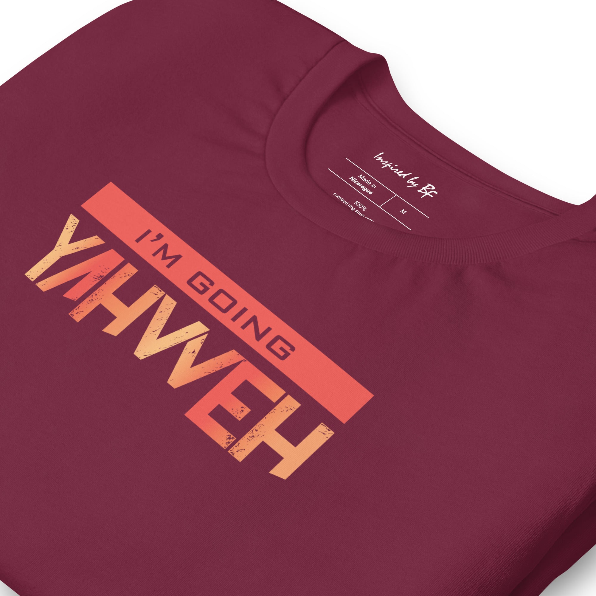 I'm Living Yahweh | Short-Sleeve Unisex T-Shirt | Ruby