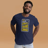 Your Struggle is Your Signal For Change | Short-Sleeve Unisex T-Shirt | Black & Yellow