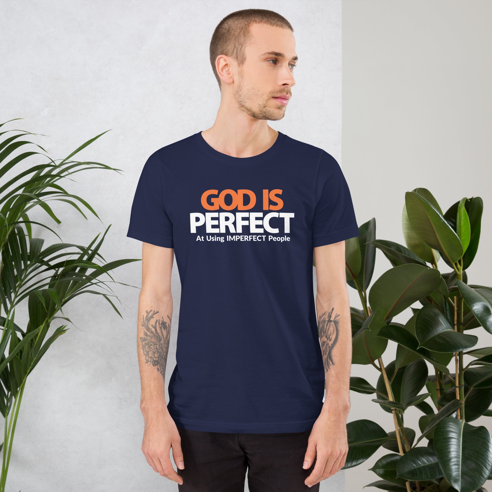 God is Perfect at Using Imperfect People | Short-Sleeve Unisex T-Shirt