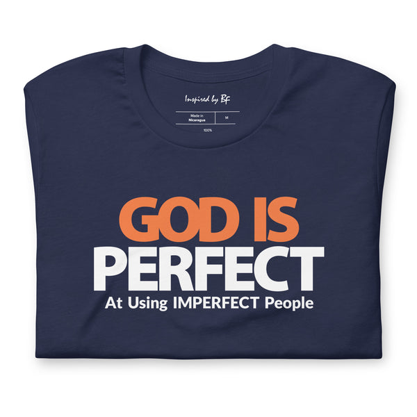 God is Perfect at Using Imperfect People | Short-Sleeve Unisex T-Shirt