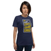 Your Struggle is Your Signal For Change | Short-Sleeve Unisex T-Shirt | Black & Yellow