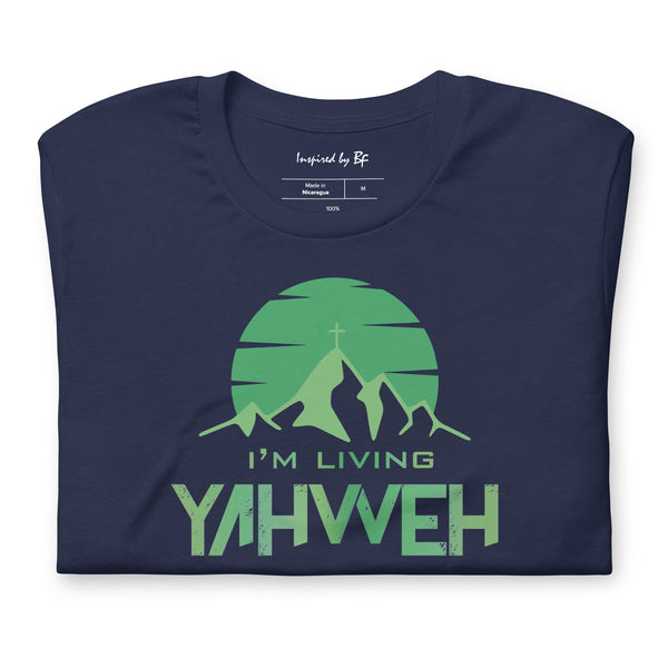 I'm Living Yahweh | Short-Sleeve Unisex T-Shirt | Emerald