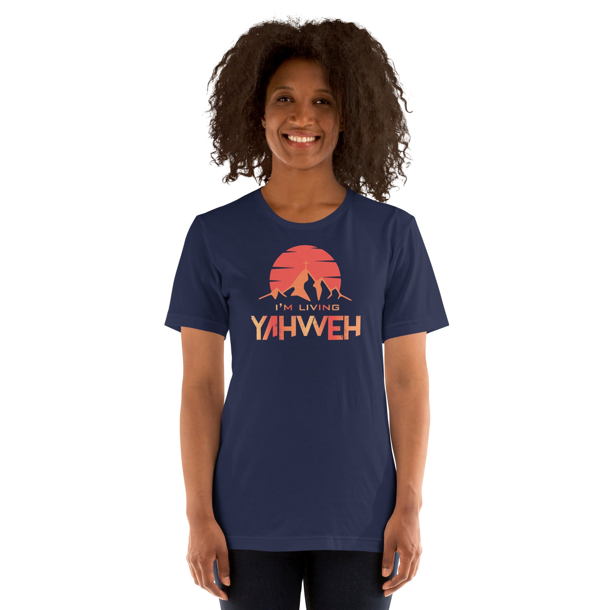 I'm Living Yahweh | Short-Sleeve Unisex T-Shirt | Ruby