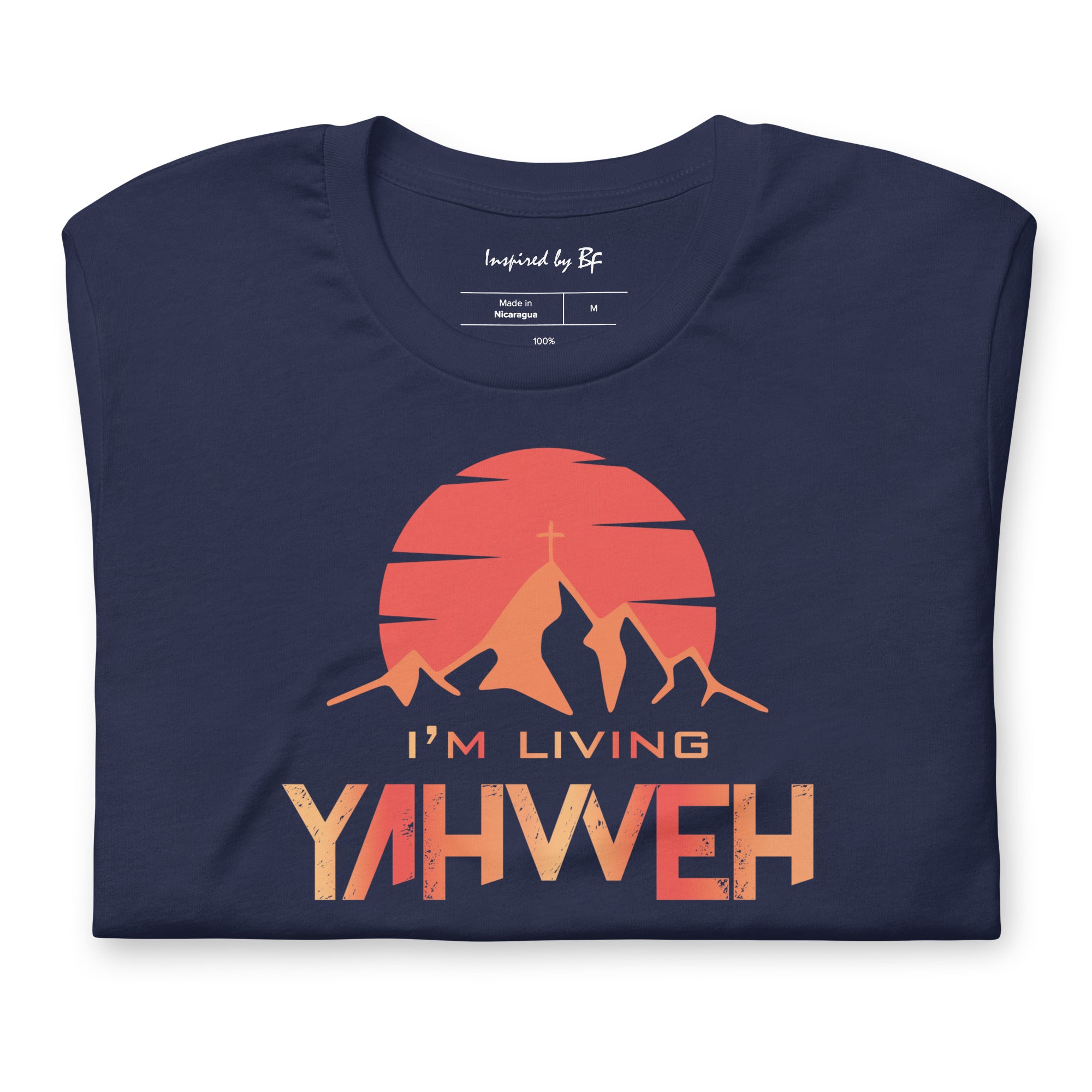 I'm Living Yahweh | Short-Sleeve Unisex T-Shirt | Ruby
