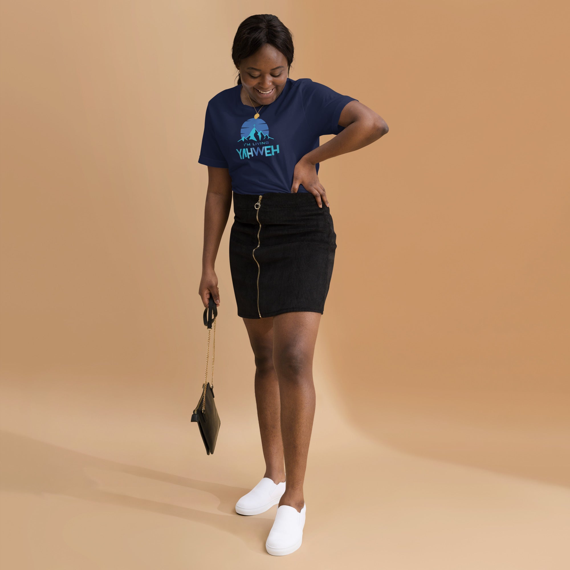 I'm Living Yahweh | Short-Sleeve Unisex T-Shirt | Sapphire