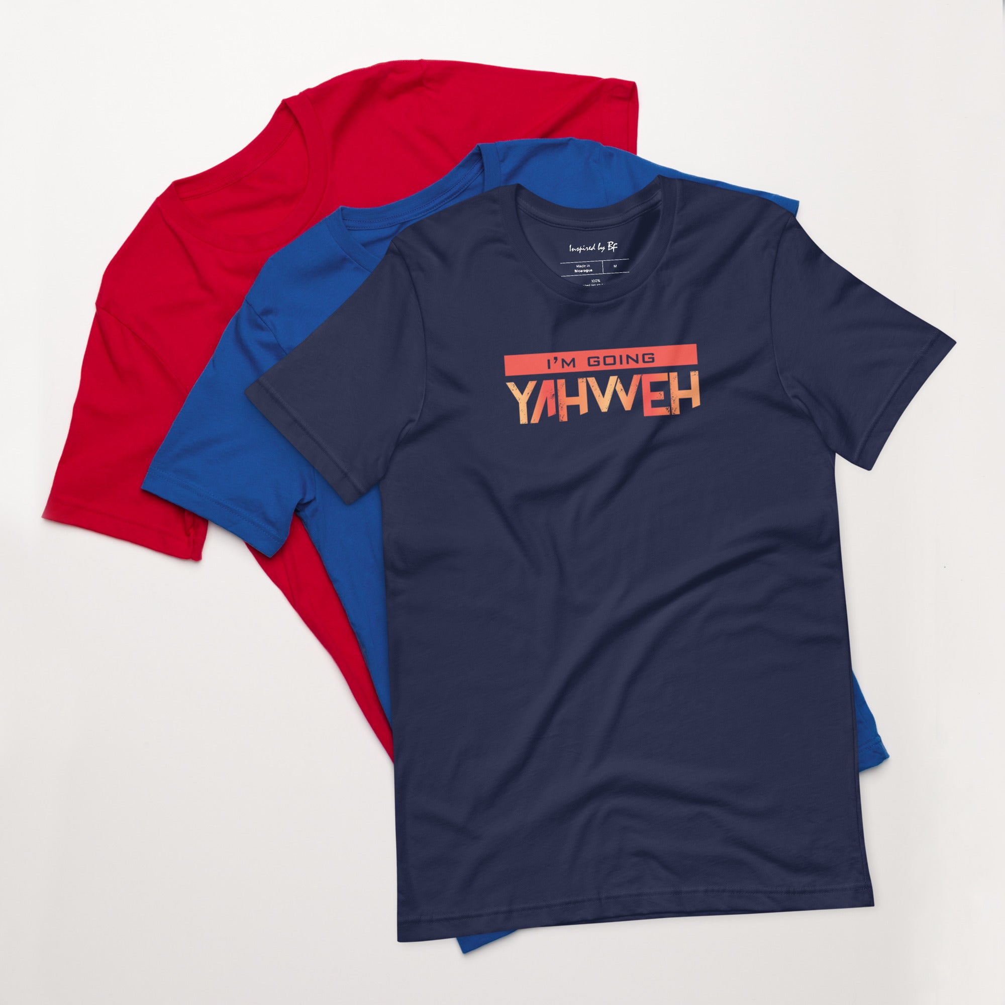 I'm Living Yahweh | Short-Sleeve Unisex T-Shirt | Ruby