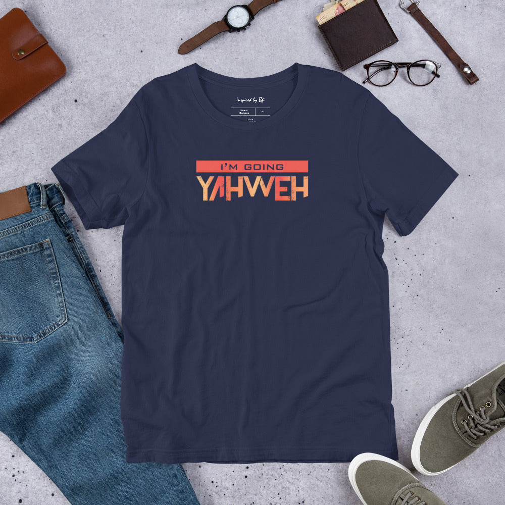 I'm Living Yahweh | Short-Sleeve Unisex T-Shirt | Ruby