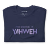 I'm Doing It Yahweh | Unisex Short Sleeve T-Shirt | Amethyst