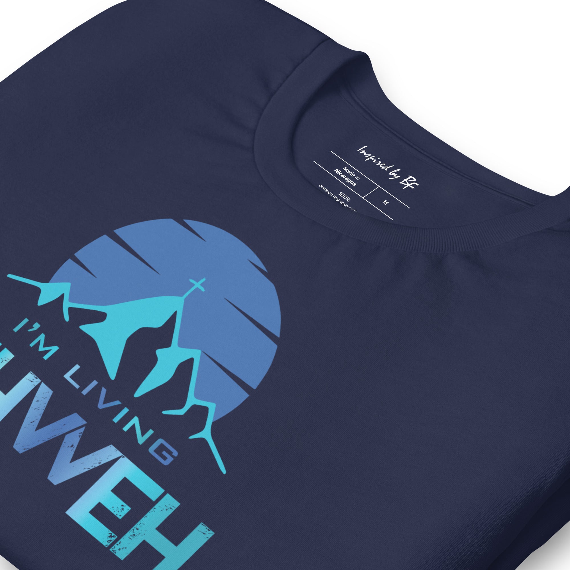 I'm Living Yahweh | Short-Sleeve Unisex T-Shirt | Sapphire
