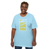 Your Struggle is Your Signal For Change | Short-Sleeve Unisex T-Shirt | Black & Yellow
