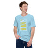 Your Struggle is Your Signal For Change | Short-Sleeve Unisex T-Shirt | Black & Yellow