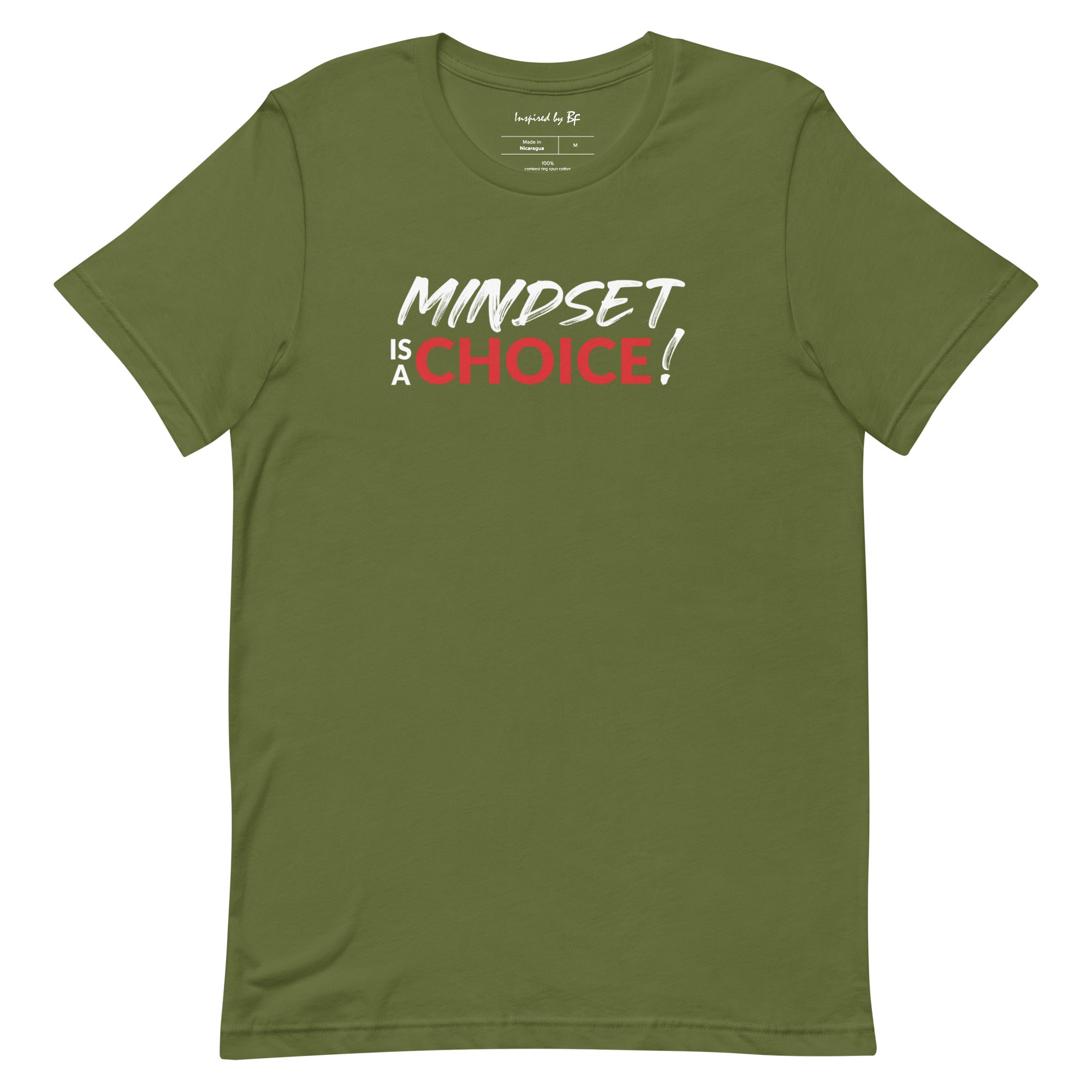 Mindset Is A Choice | Short-Sleeve Unisex T-Shirt