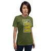 Your Struggle is Your Signal For Change | Short-Sleeve Unisex T-Shirt | Black & Yellow