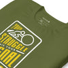 Your Struggle is Your Signal For Change | Short-Sleeve Unisex T-Shirt | Black & Yellow