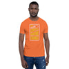 Your Struggle is Your Signal For Change | Short-Sleeve Unisex T-Shirt | Black & Yellow