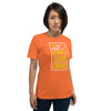 Your Struggle is Your Signal For Change | Short-Sleeve Unisex T-Shirt | Black & Yellow