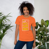 Your Struggle is Your Signal For Change | Short-Sleeve Unisex T-Shirt | Black & Yellow