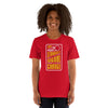 Your Struggle is Your Signal For Change | Short-Sleeve Unisex T-Shirt | Black & Yellow