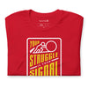 Your Struggle is Your Signal For Change | Short-Sleeve Unisex T-Shirt | Black & Yellow