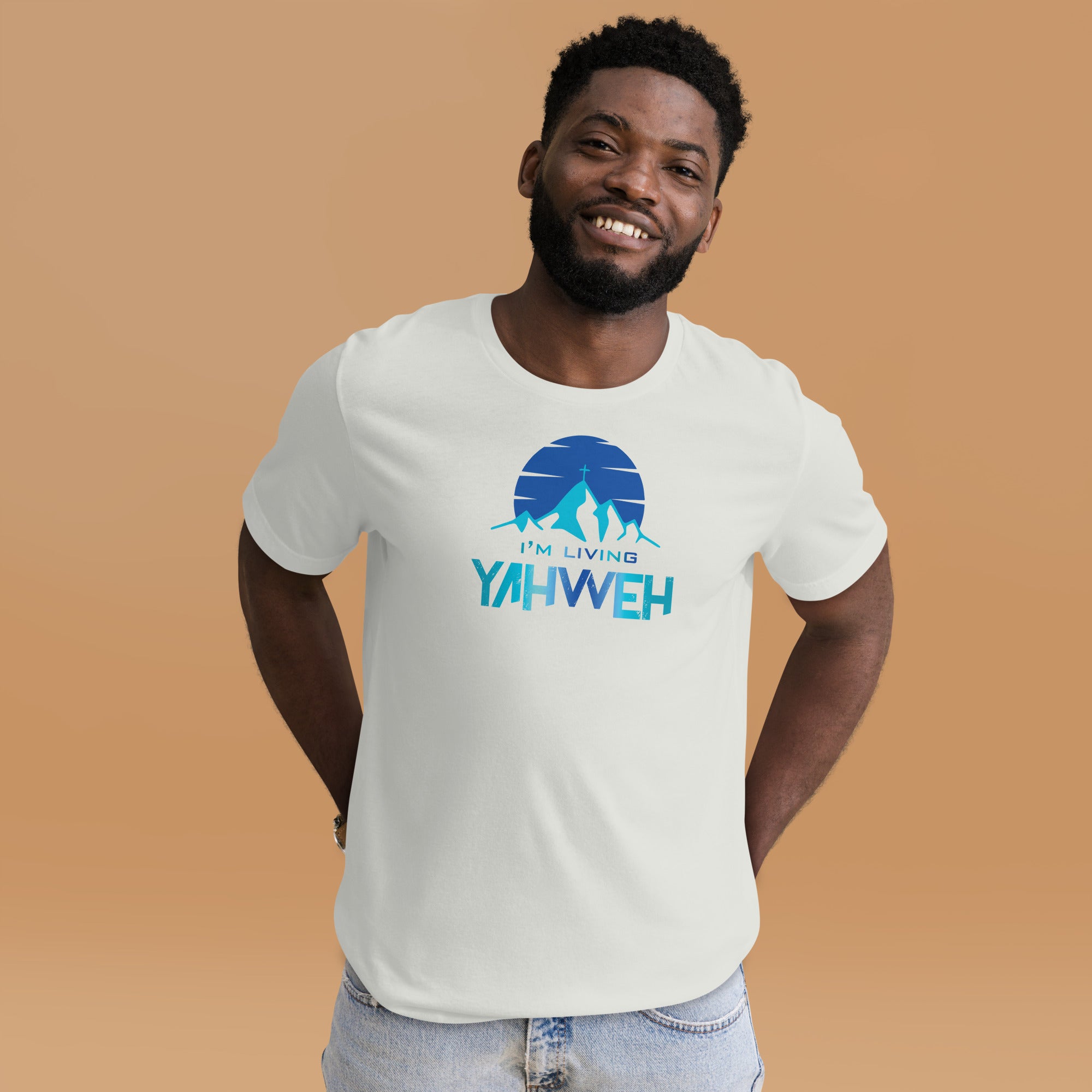 I'm Living Yahweh | Short-Sleeve Unisex T-Shirt | Sapphire