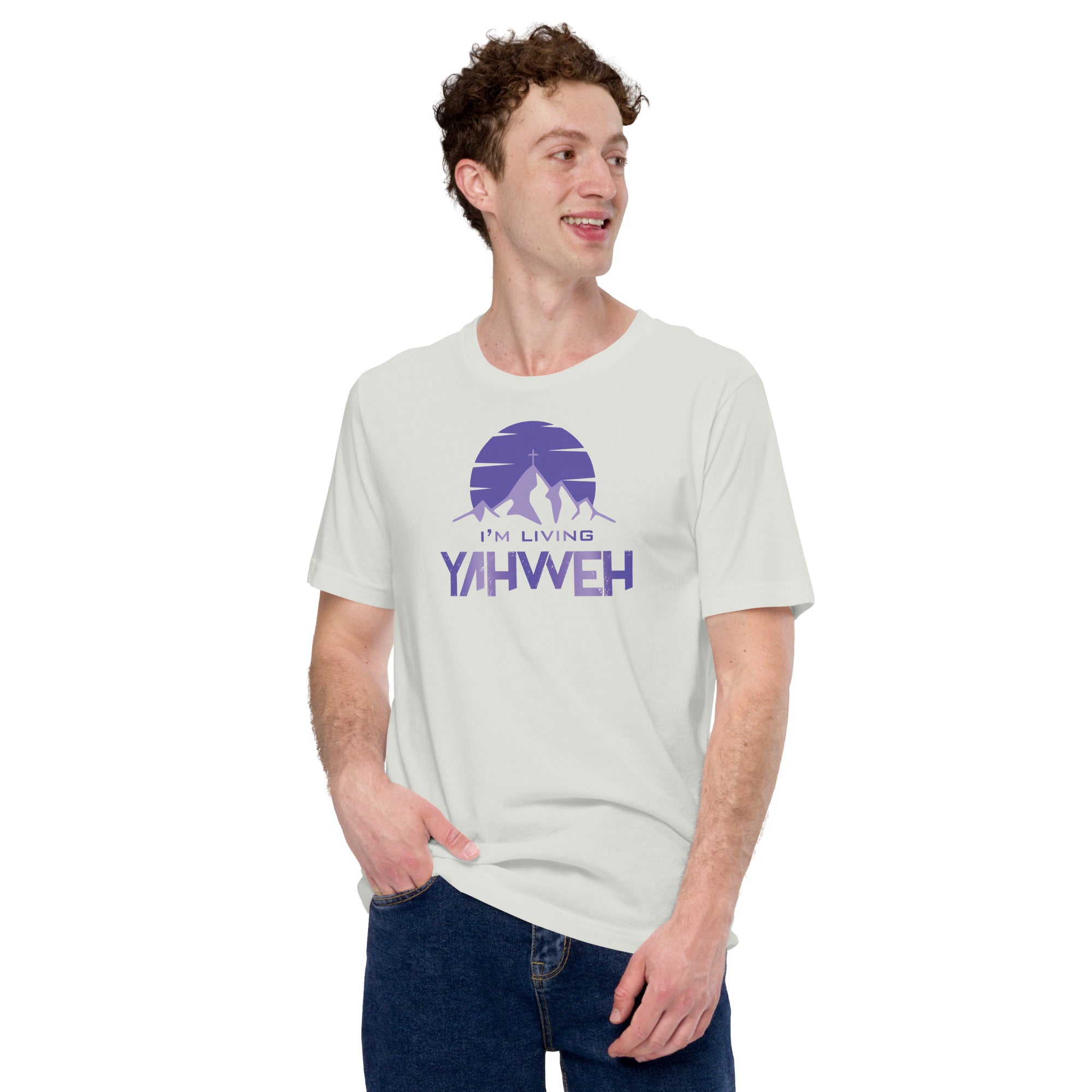 I'm Living Yahweh | Short-Sleeve Unisex T-Shirt | Amethyst