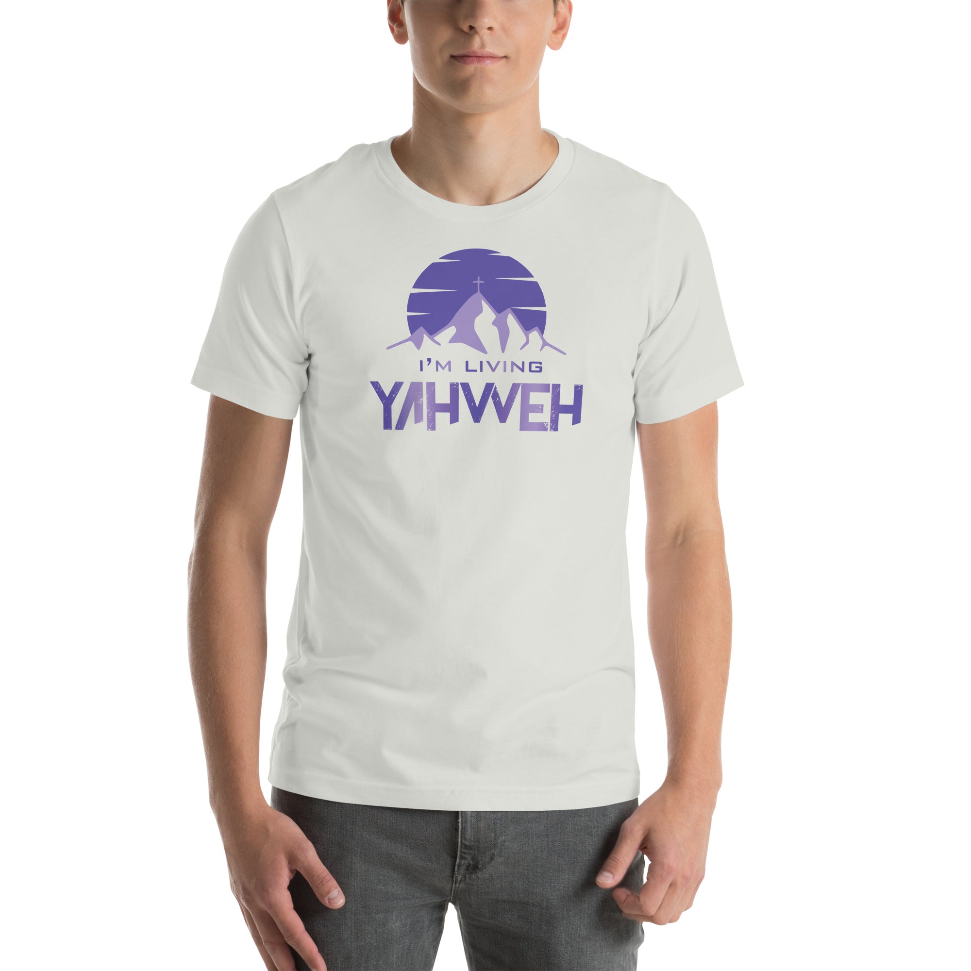 I'm Living Yahweh | Short-Sleeve Unisex T-Shirt | Amethyst