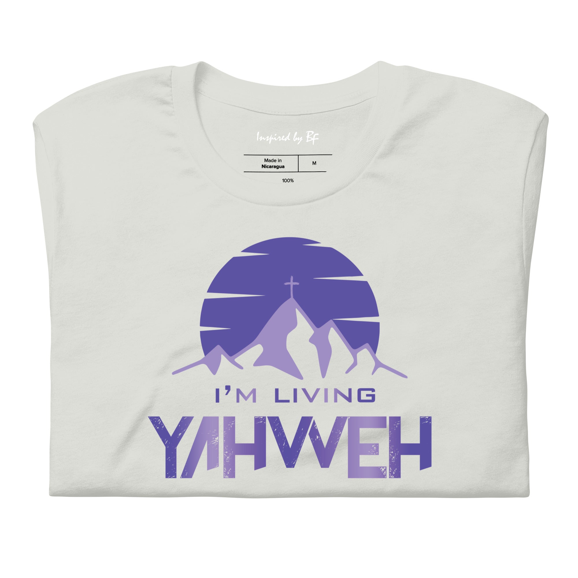 I'm Living Yahweh | Short-Sleeve Unisex T-Shirt | Amethyst