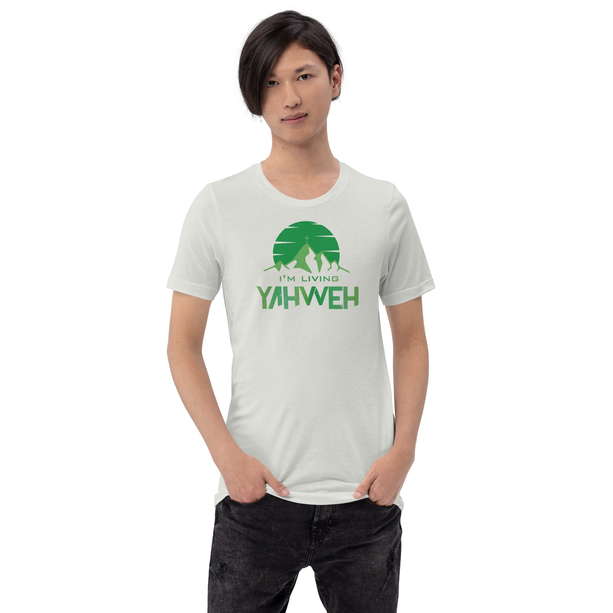I'm Living Yahweh | Short-Sleeve Unisex T-Shirt | Emerald