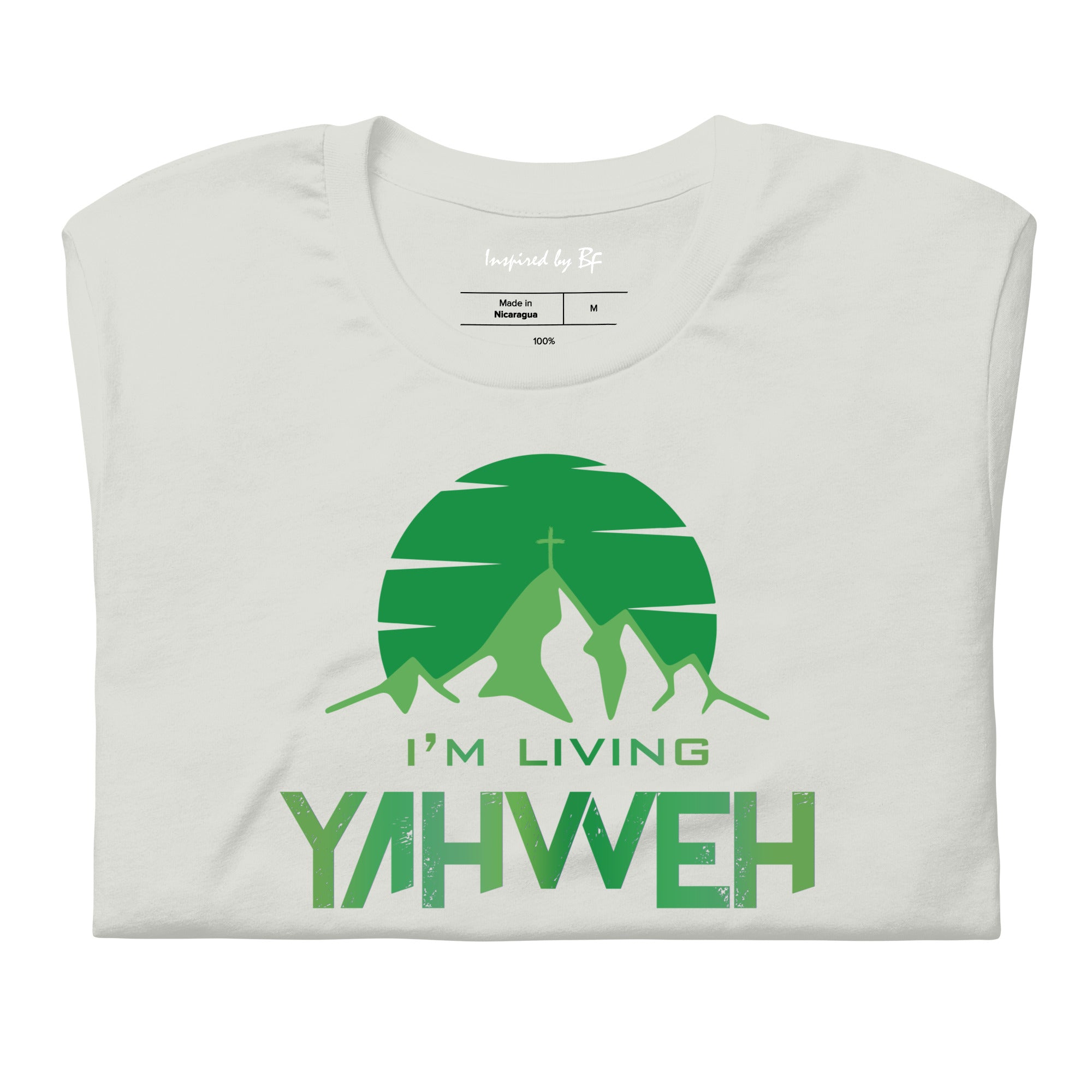 I'm Living Yahweh | Short-Sleeve Unisex T-Shirt | Emerald