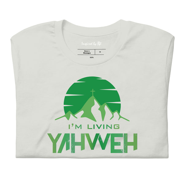 I'm Living Yahweh | Short-Sleeve Unisex T-Shirt | Emerald