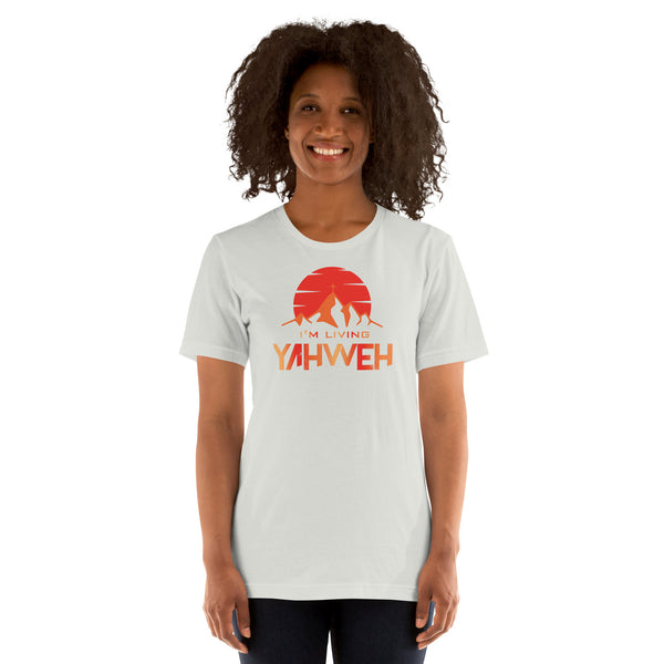 I'm Living Yahweh | Short-Sleeve Unisex T-Shirt | Ruby
