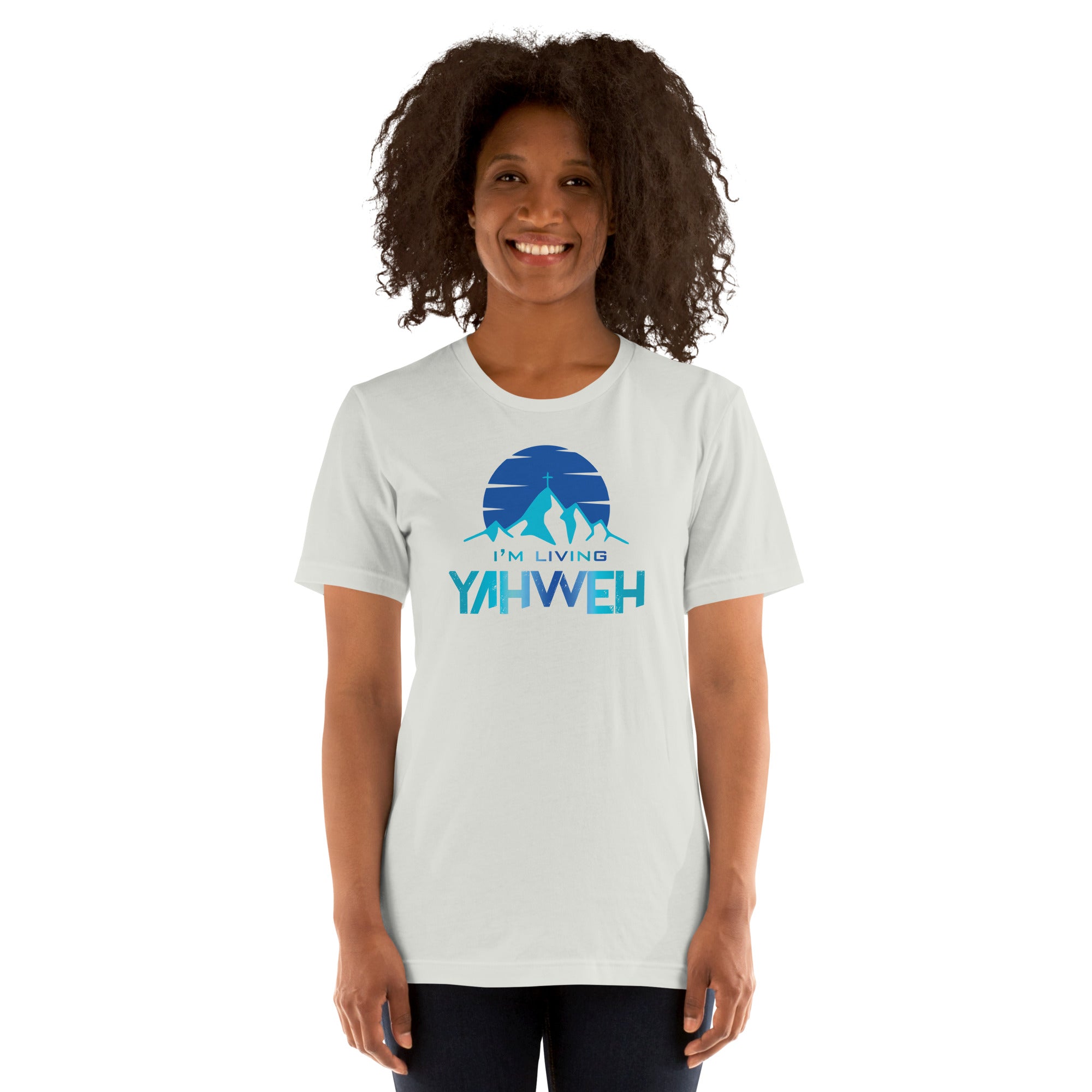 I'm Living Yahweh | Short-Sleeve Unisex T-Shirt | Sapphire
