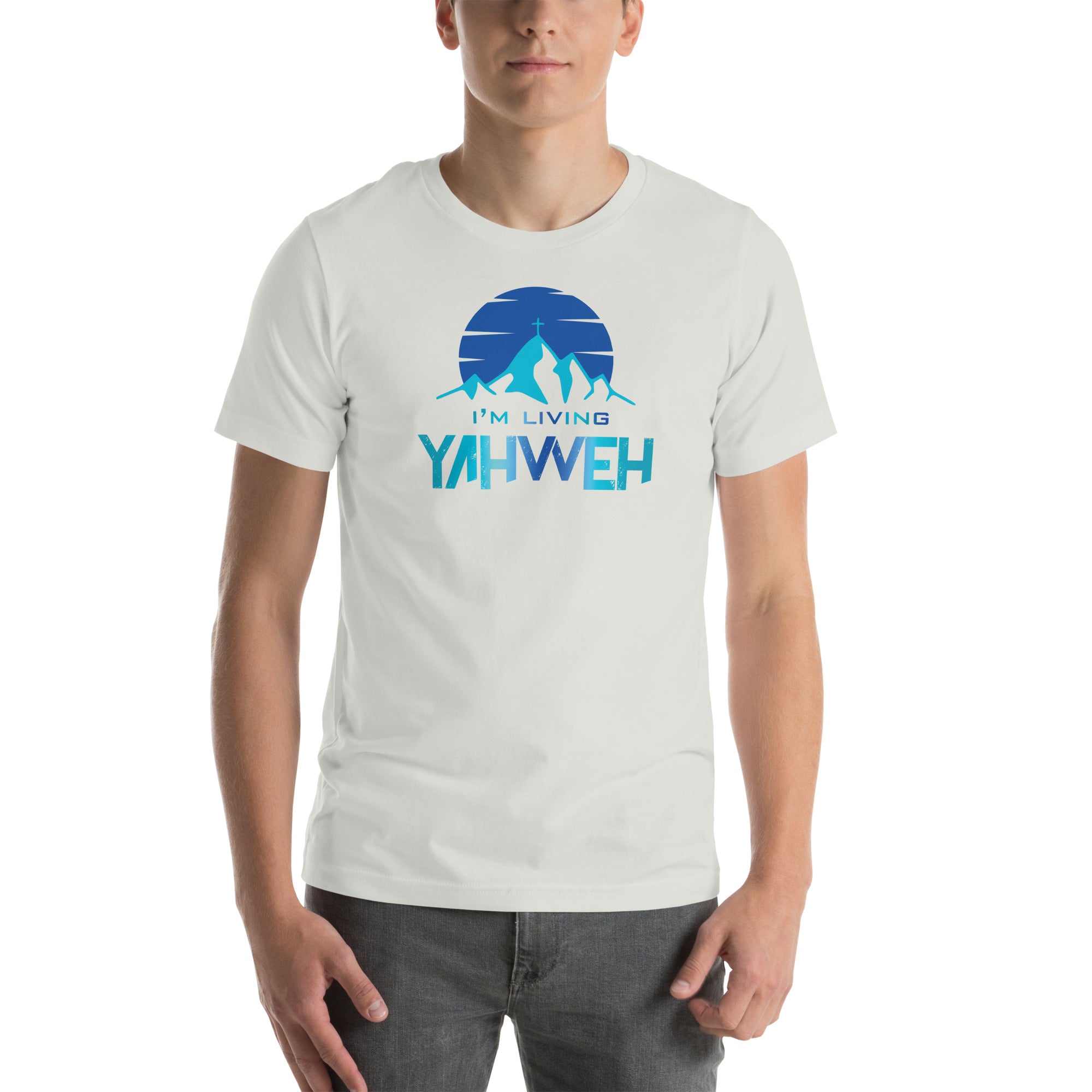 I'm Living Yahweh | Short-Sleeve Unisex T-Shirt | Sapphire