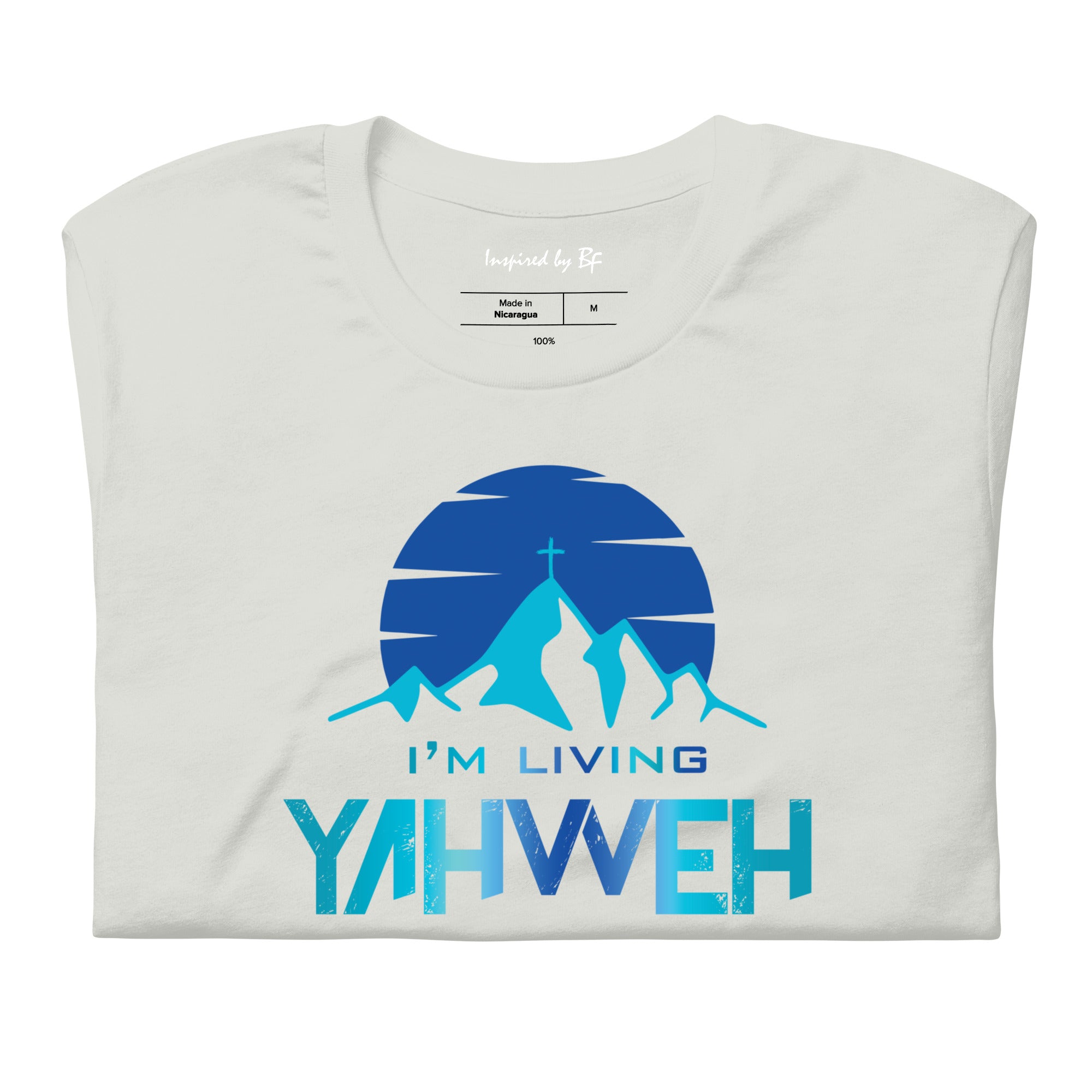 I'm Living Yahweh | Short-Sleeve Unisex T-Shirt | Sapphire