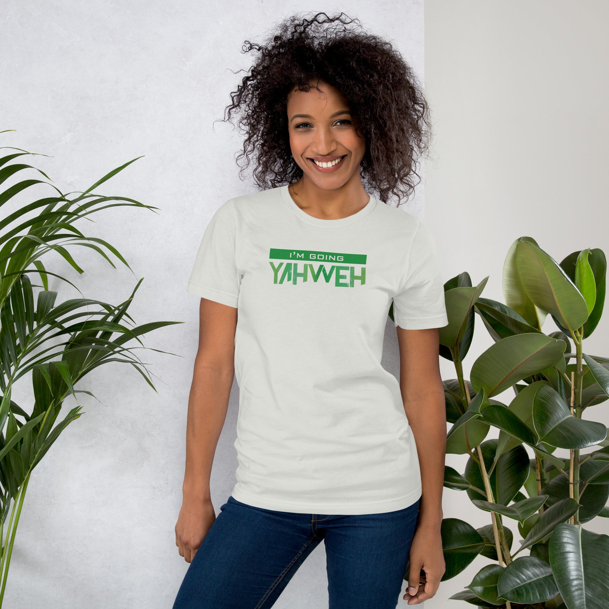 I'm Going Yahweh | Short-Sleeve Unisex T-Shirt | Emerald