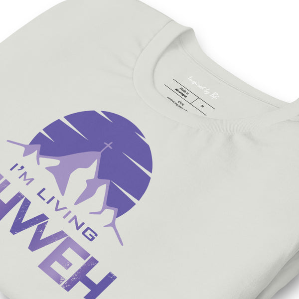 I'm Living Yahweh | Short-Sleeve Unisex T-Shirt | Amethyst