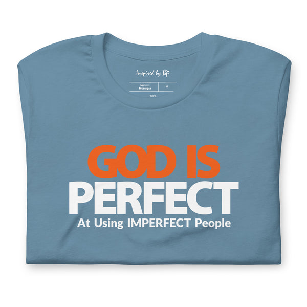 God is Perfect at Using Imperfect People | Short-Sleeve Unisex T-Shirt