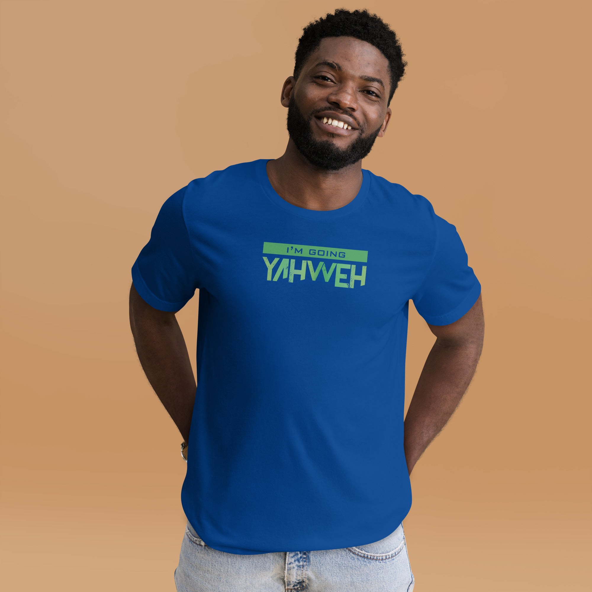 I'm Going Yahweh | Short-Sleeve Unisex T-Shirt | Emerald